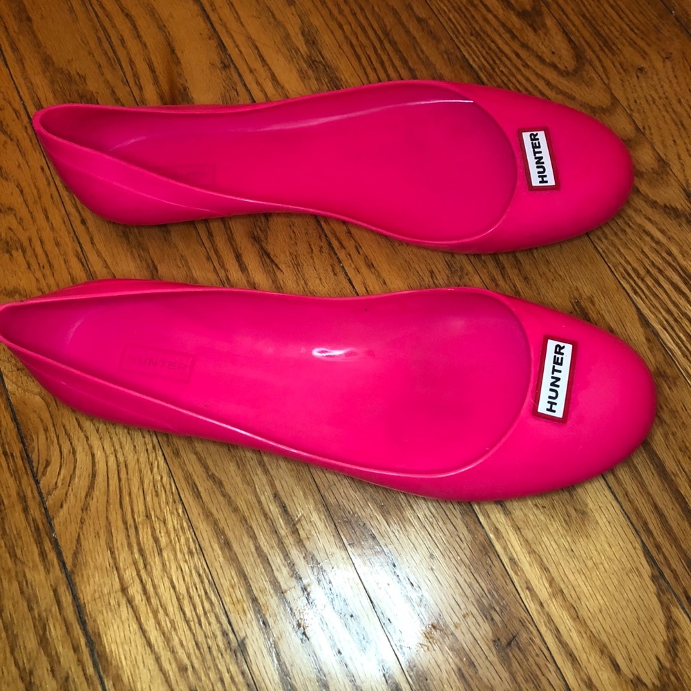 Hot Pink Hunter Flats